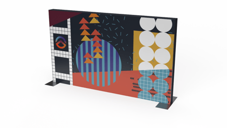 10'x15' Truss Media Wall