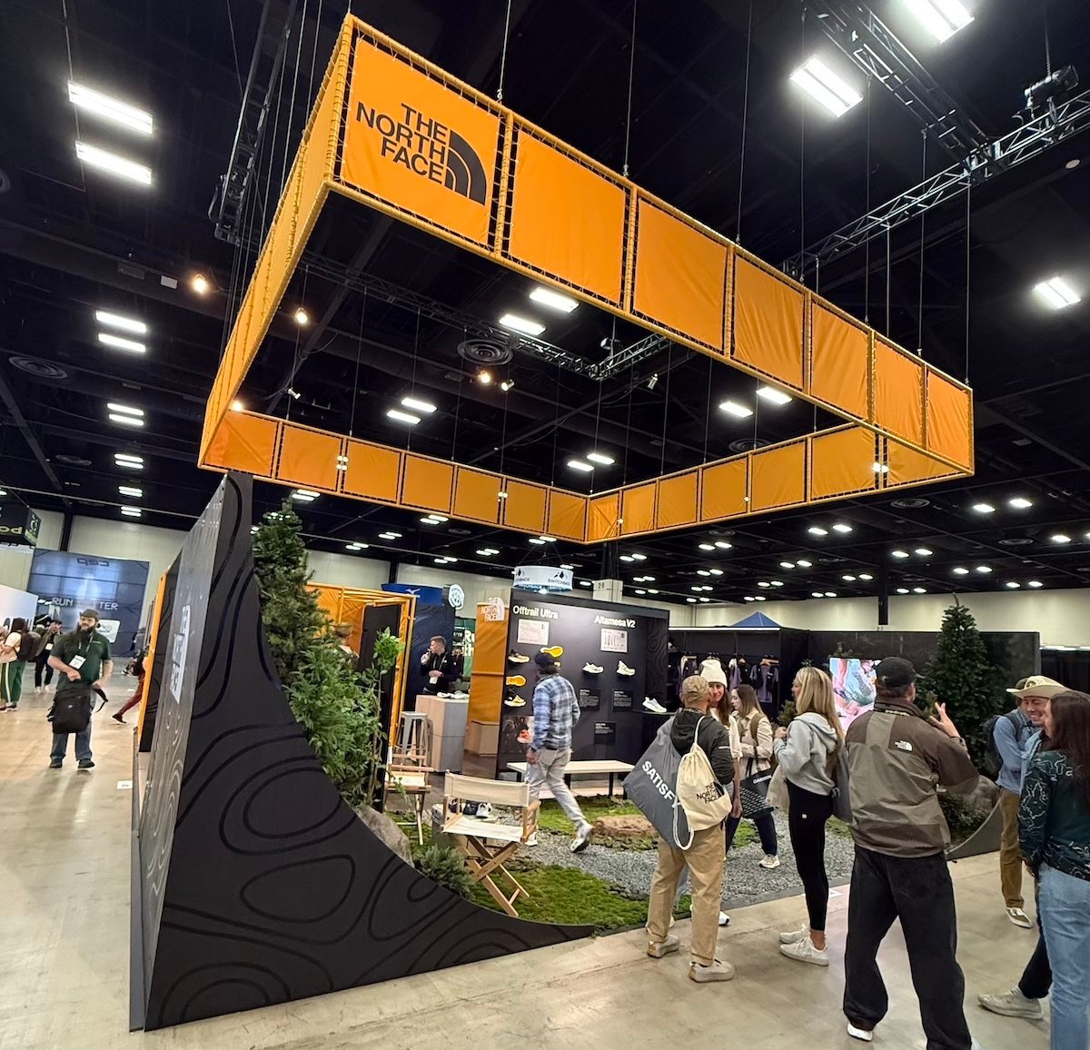 Bringing Nature Into The Booth The North Face