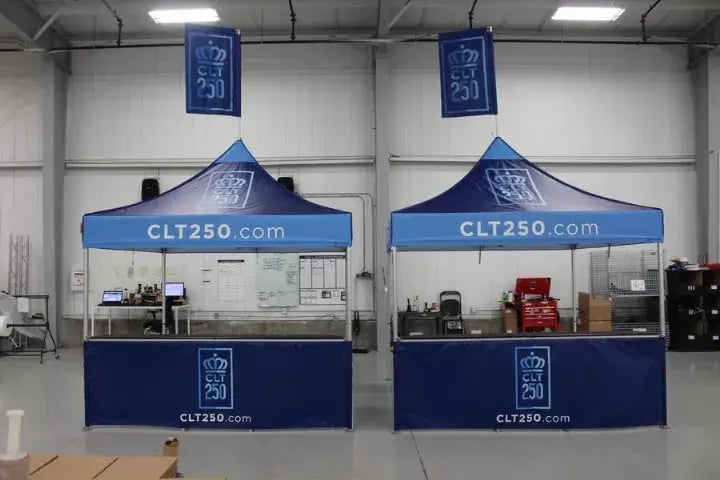 City of Charlotte 250th Anniversary Festival Tent