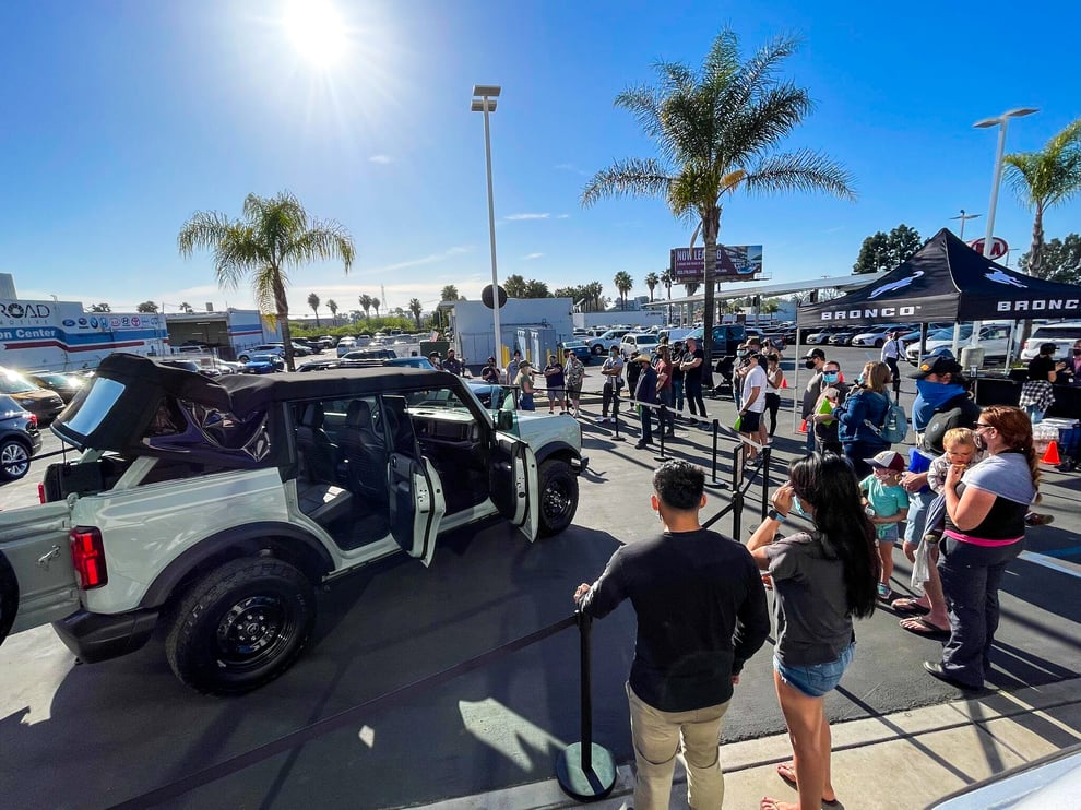 Ford Bronco Brand Activation Tent