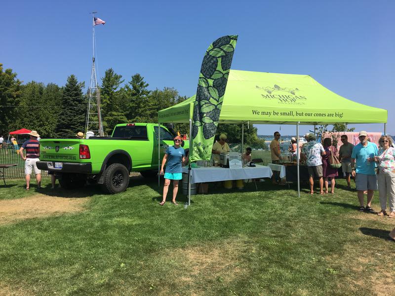 Michigan Hop Alliance Festival Tent