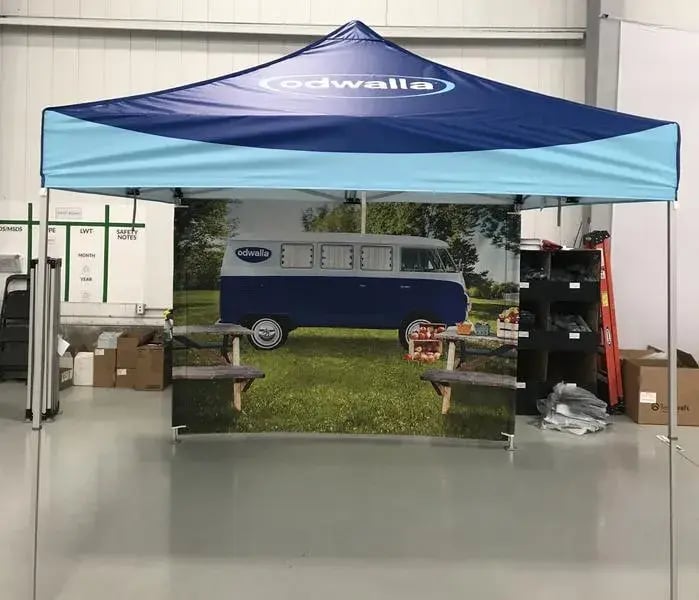 Odwalla Product Sampling Tent
