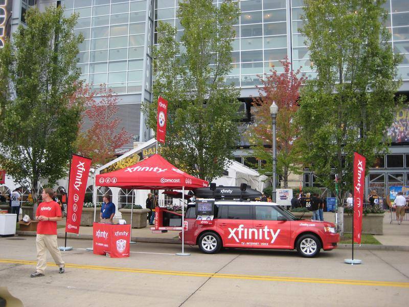 Xfinity Mobile Tour Display