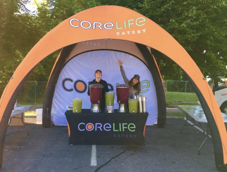 Core Life Eatery Sampling Inflatable Tent