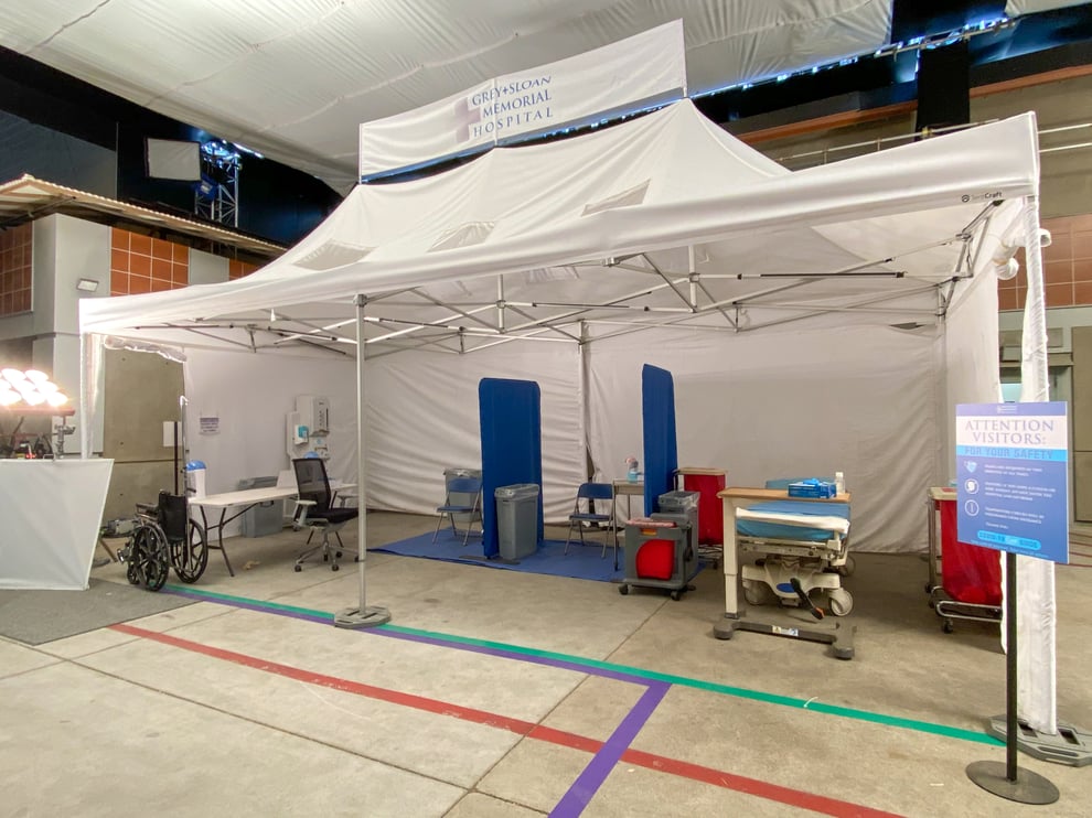 13x26 Grey's Anatomy Hospital Tent