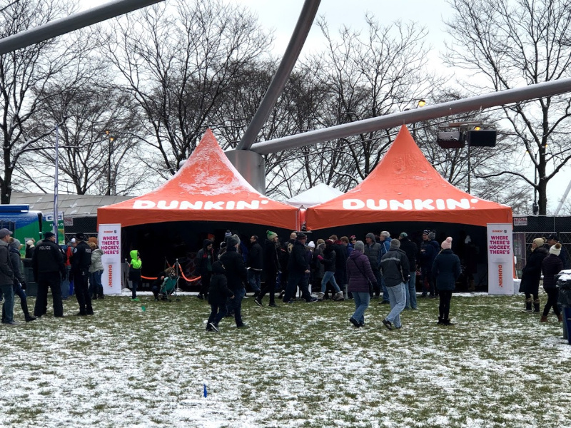 Dunkin Donuts Winter Activation