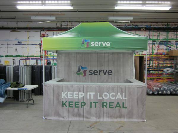 Serve Event Booth