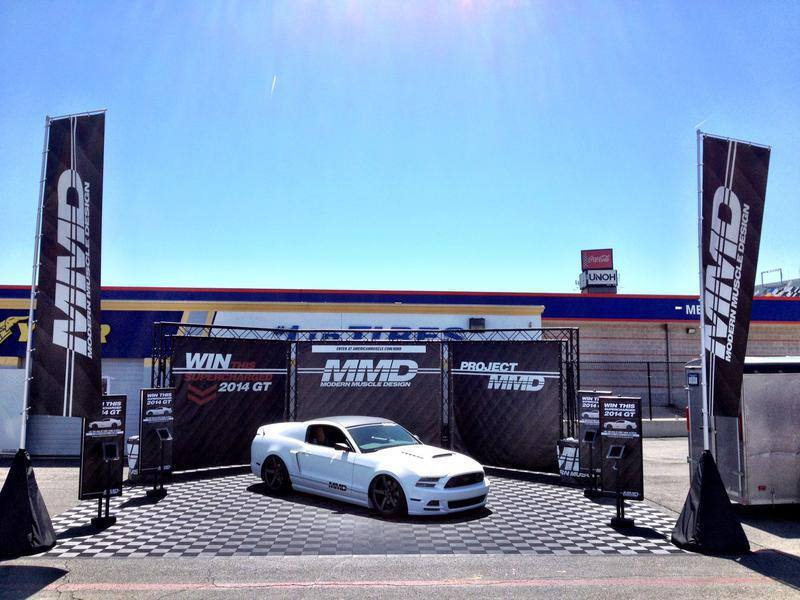 MMD custom Printed Backdrop and Branded Assets