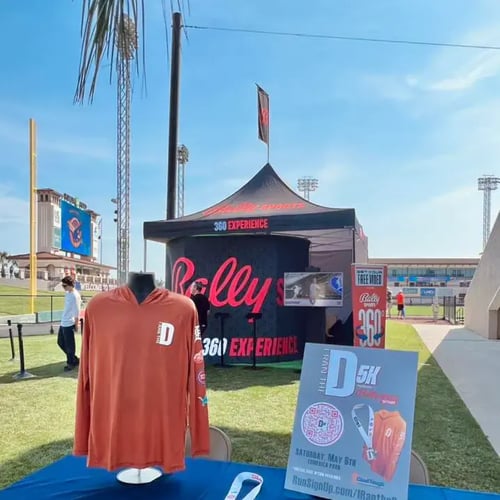Bally Sports 360 Photo Experience Structure