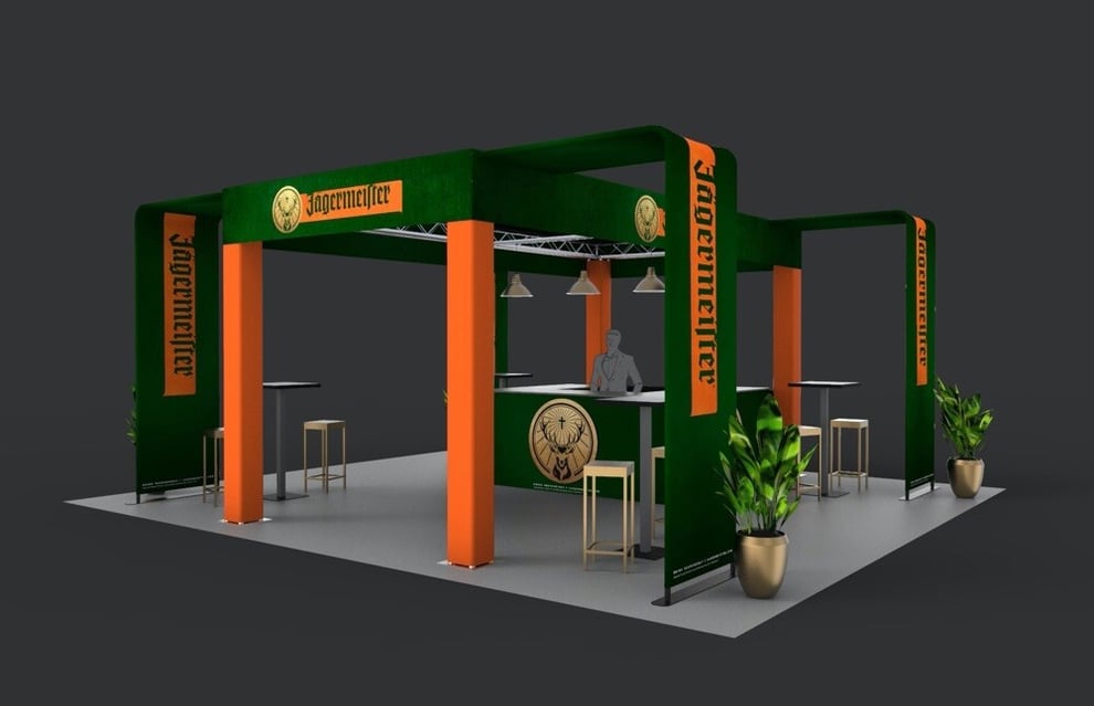 Concept Rendering for Jagermeister Activation