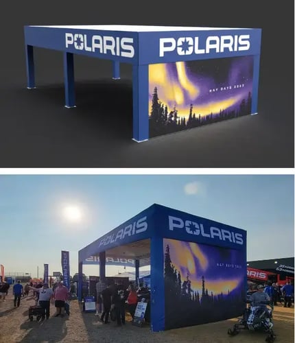 Polaris rendering to reality