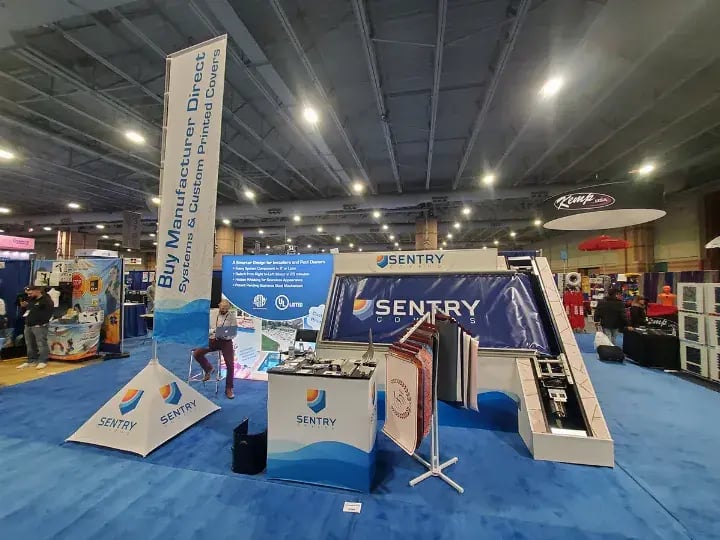 Sentry Covers Custom 10x20 Tradeshow Booth