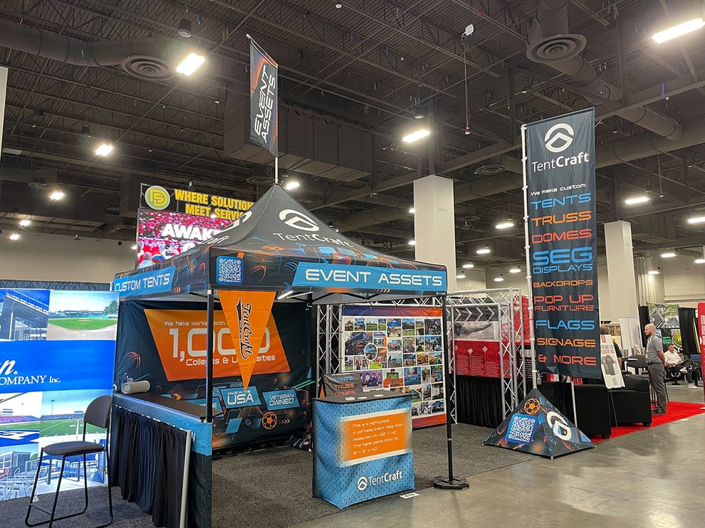 TentCraft's Custom Trade Show Booth for NACDA 2024