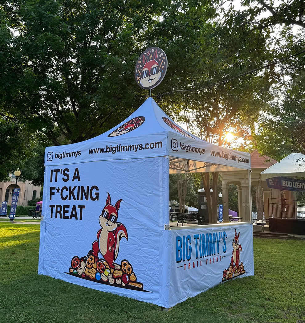 Big Timmy's Trail Treat Pop-up Tent