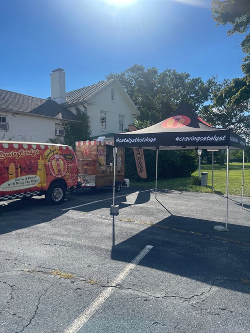 Catalyst Hot Dogs 10x10 mightyTENT