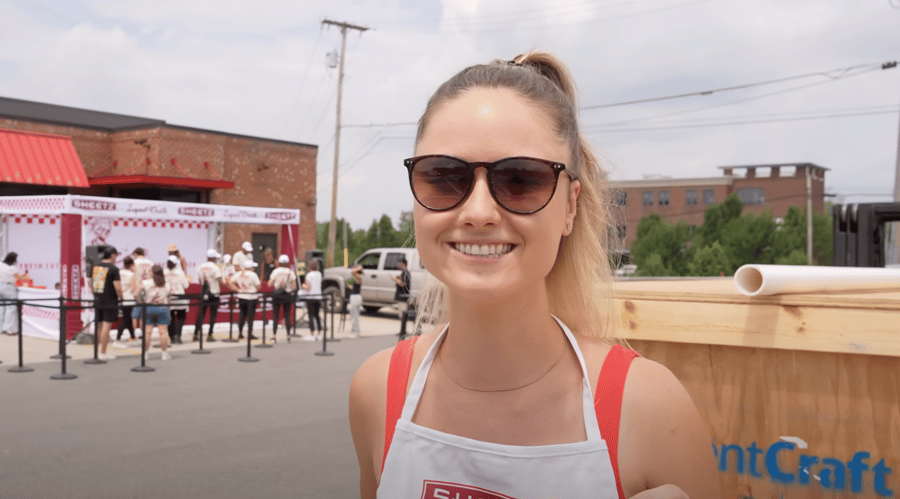 Chainsaw Jenna x Sheetz x Liquid Death Truss Rental-1