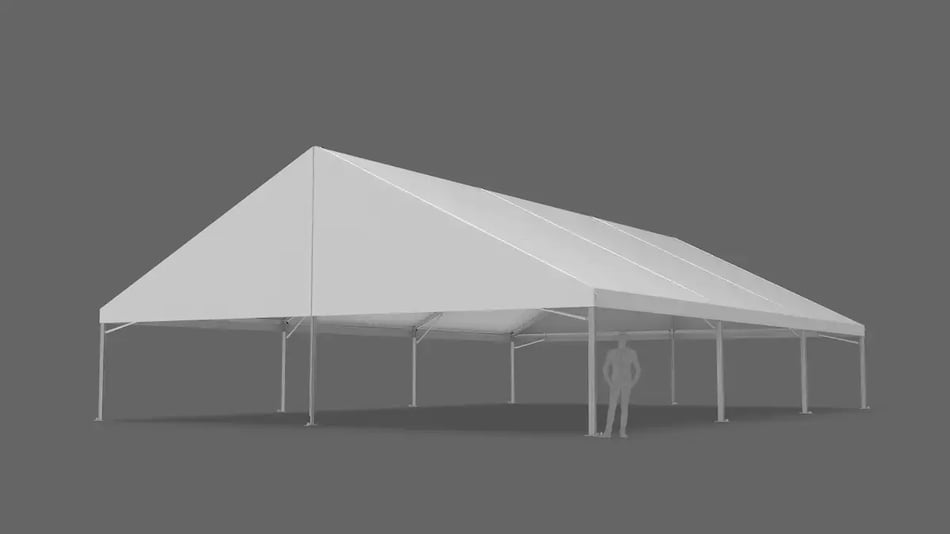 Semi-Permanent Large Construction Tents