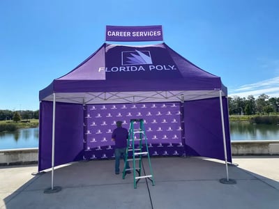 Florida Poly Tech Careers Hex Tent