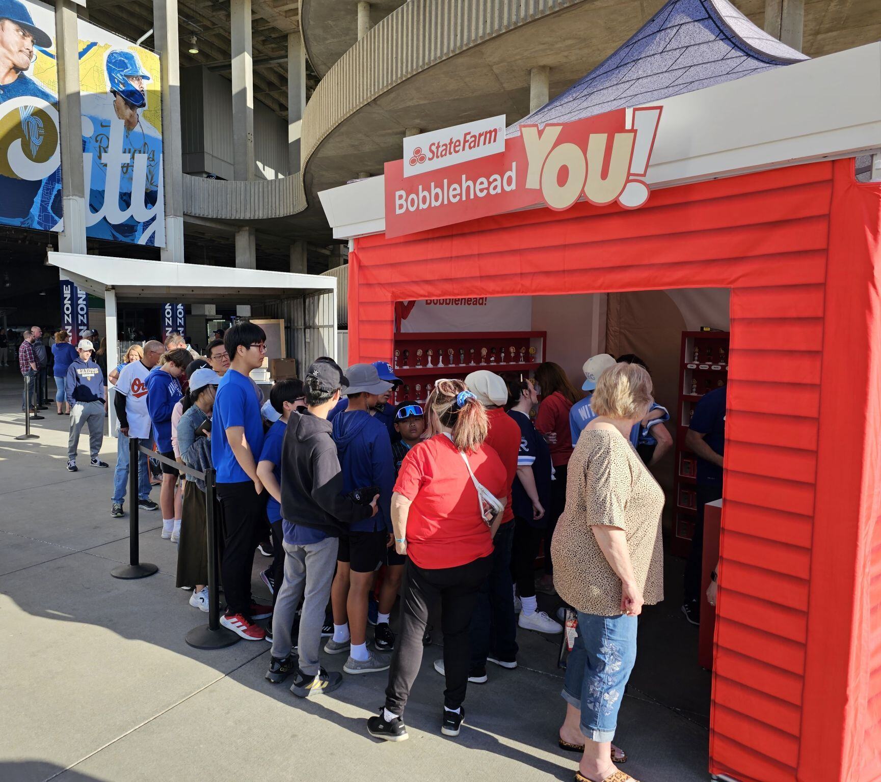 State Farm Insurance Bobblehead You Event Activation
