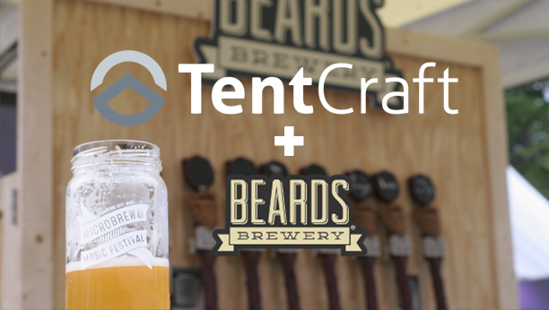 Custom Pop Up Tent Makeover for Beard