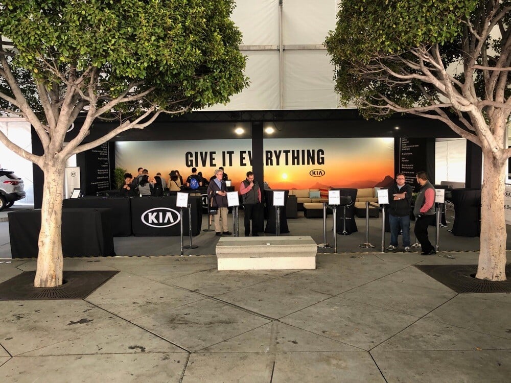 experiential marketing fabricators - Kia Seltos Reveal