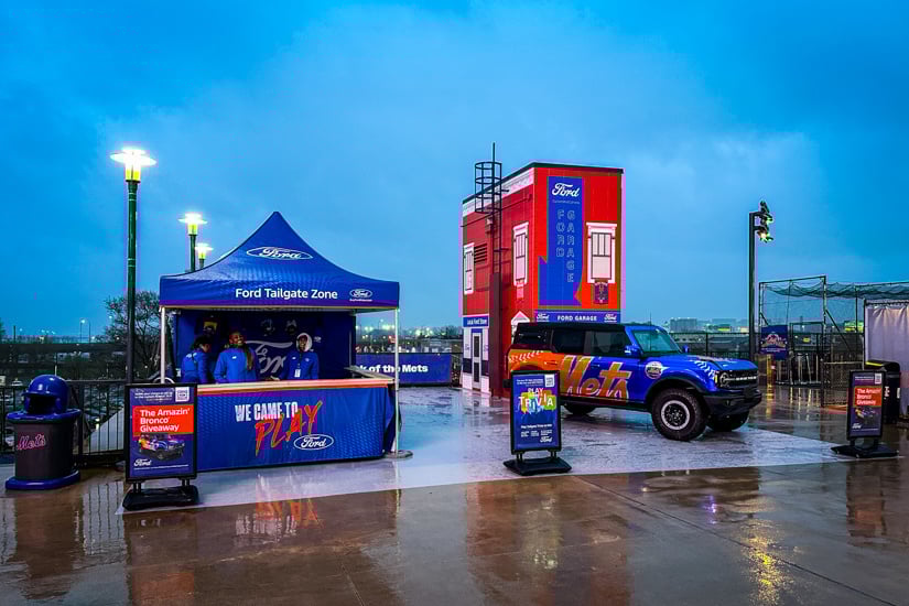Rain falling on a pop-up canopy tent