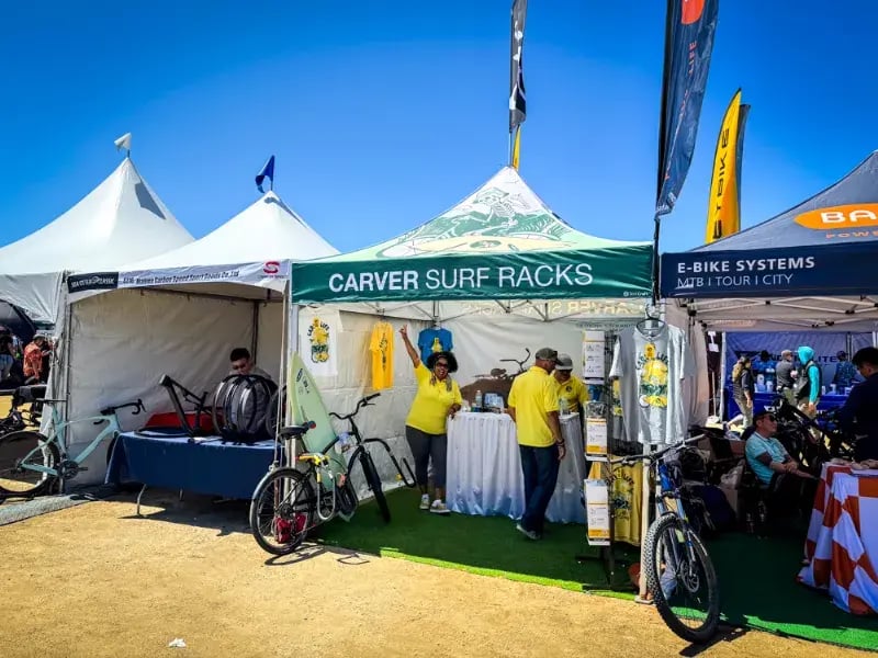 Carver Surf Racks 10x10 MONARCHTENT