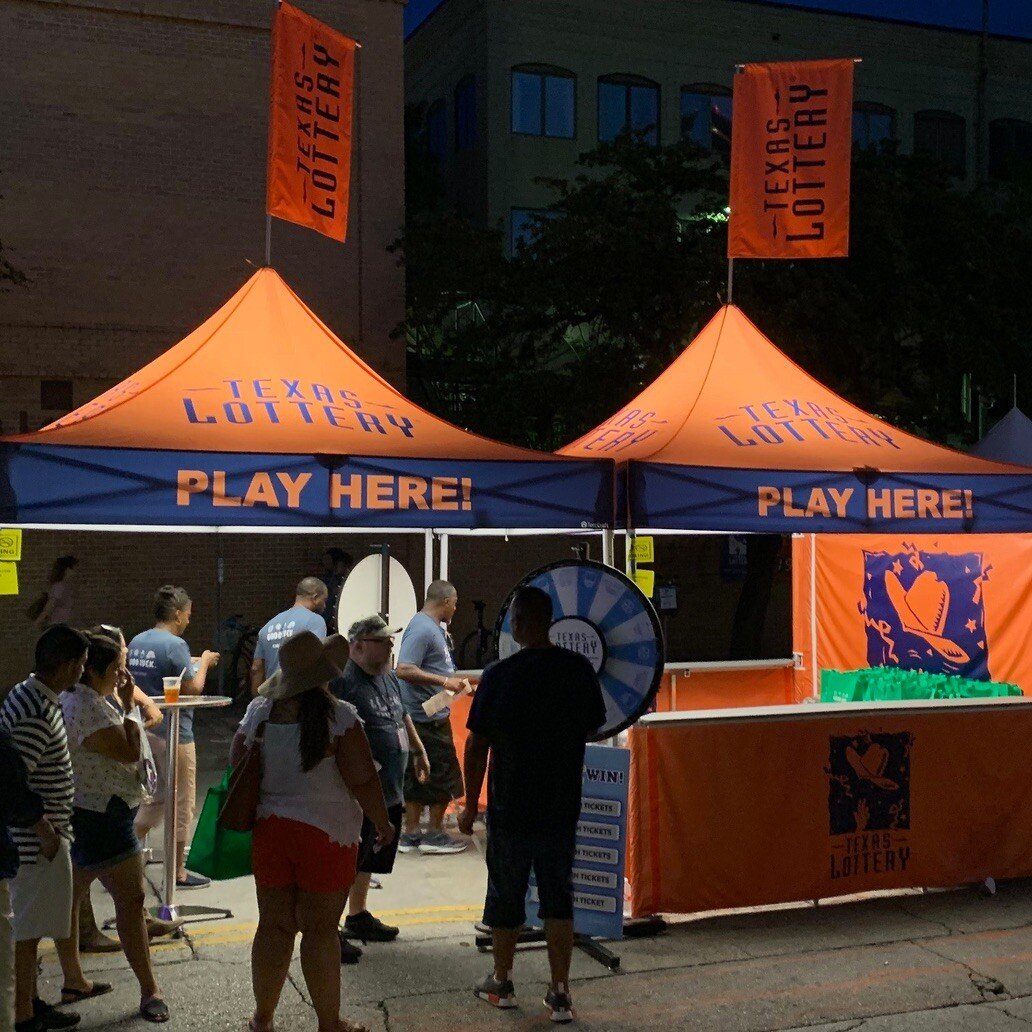 examples of pop up canopy tents with custom lighting