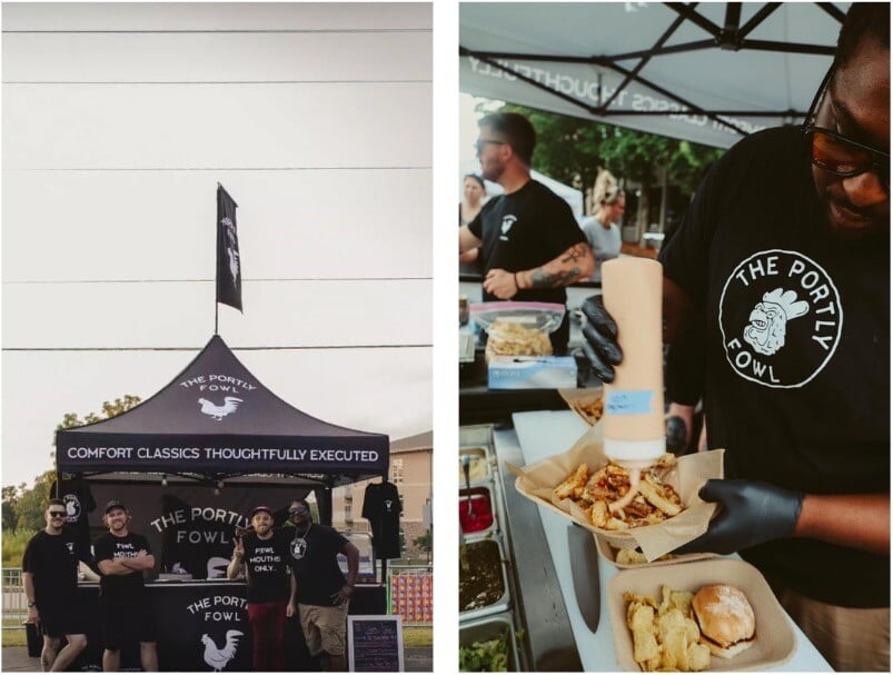 Custom Food Vendor Pop-Up Tent (MONARCHTENT)