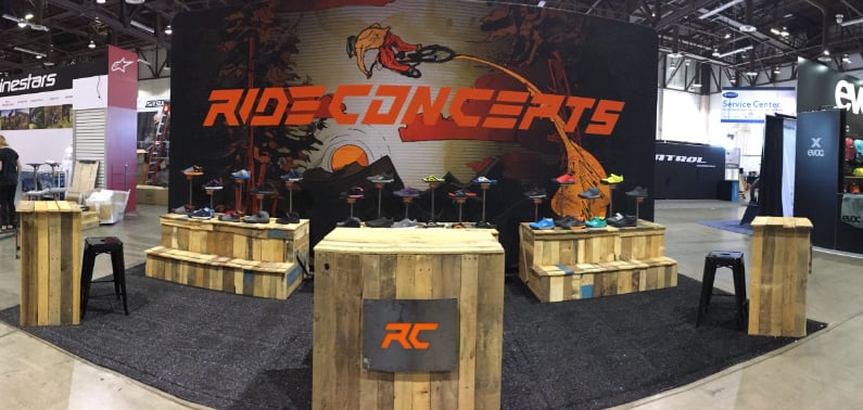 example of a custom trade show backdrop for retail experience
