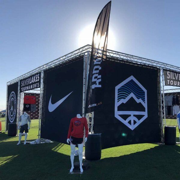 20'x20' Truss Footprint for Nike