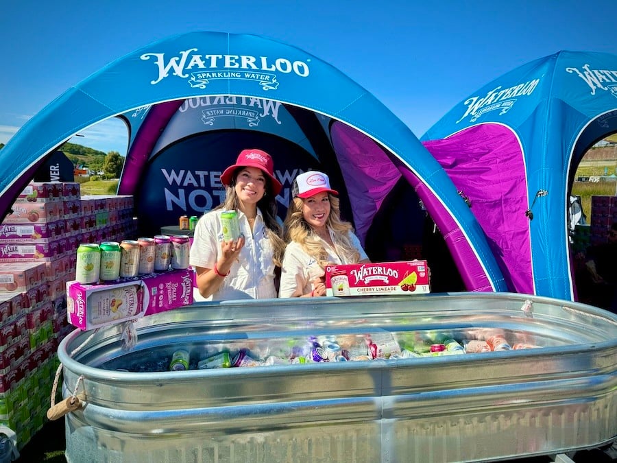 Custom inflatable tent for Waterloo