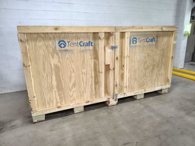 Large Wooden Crate Large Wooden Crate