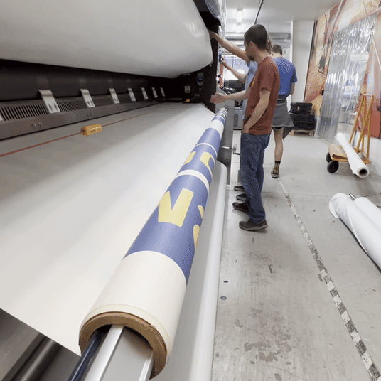 Dye Sublimation Printing on Tent Canopy