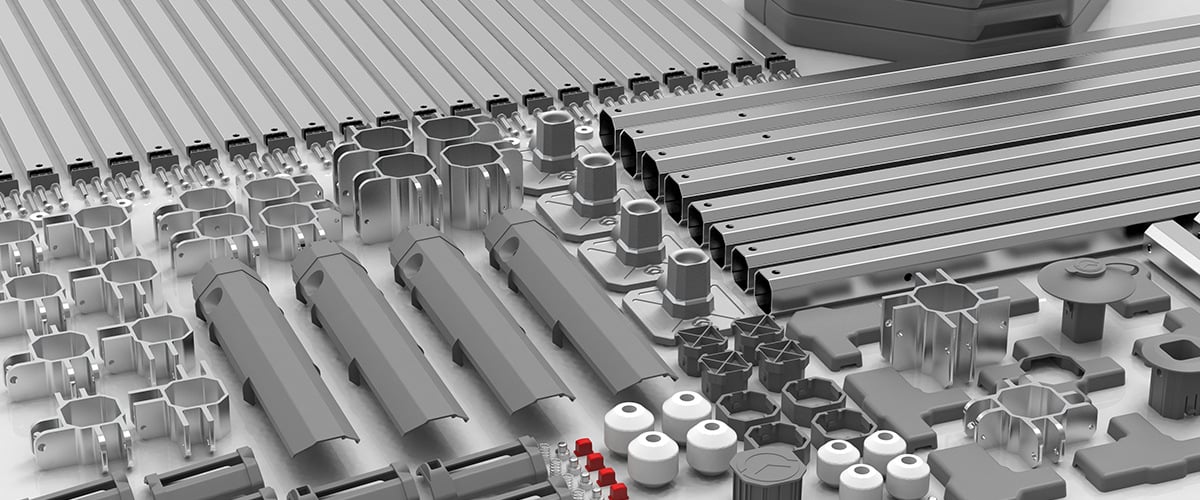 Heavy-Duty-All-Aluminum Framework