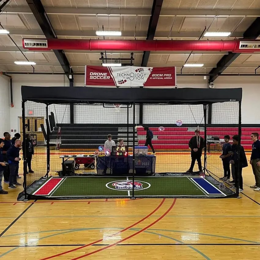 Drone Soccer Enclosure Tents