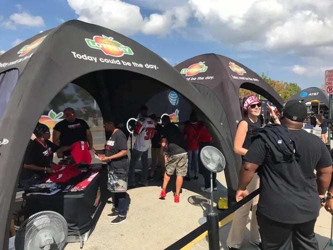 13x13 Custom Inflatable Canopy Tents