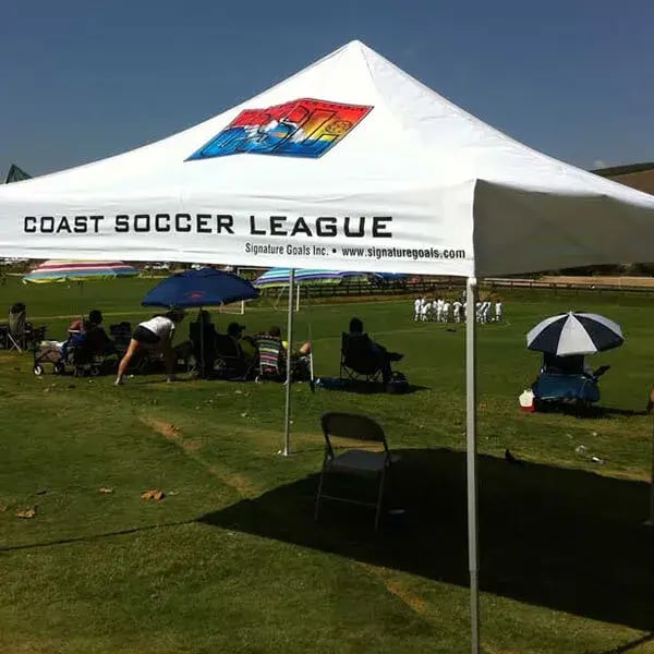 10X10 Team Soccer Tent