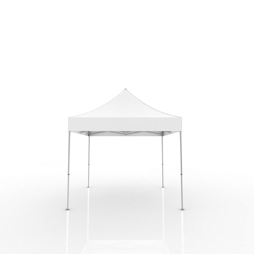 A blue pop-up tent with several tent accessories for Tower Hill Insurance Co.