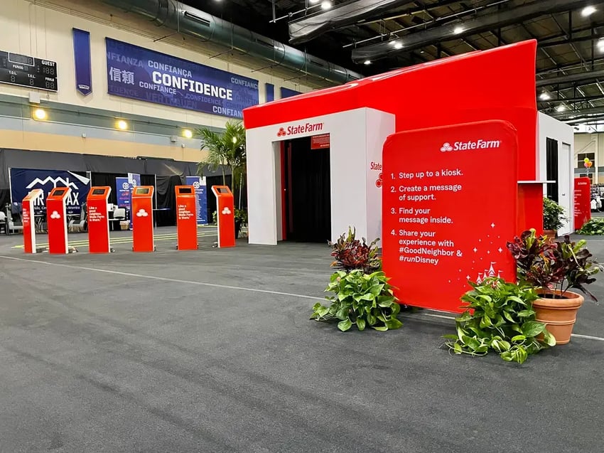 Trade Show Covered Truss