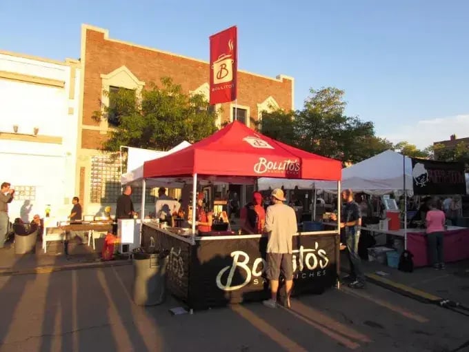 Bolitos Concession Canopy Tent