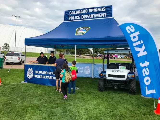 Police & Fire Community Engagement Tents