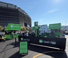 3 10x10 Custom Pop-Up Tents With Billboard Fronts