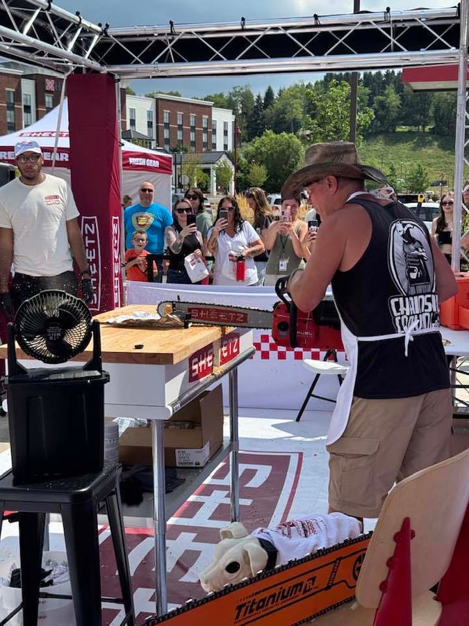 Sheetz + Liquid Death Chainsaw