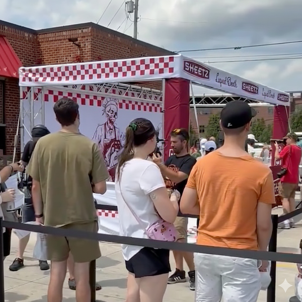 Sheetz liquid death truss-1