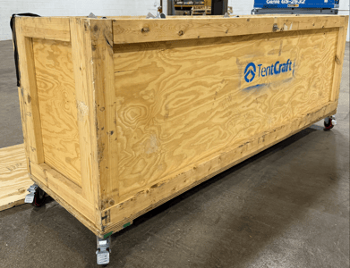 Small wood crate Small wood crate