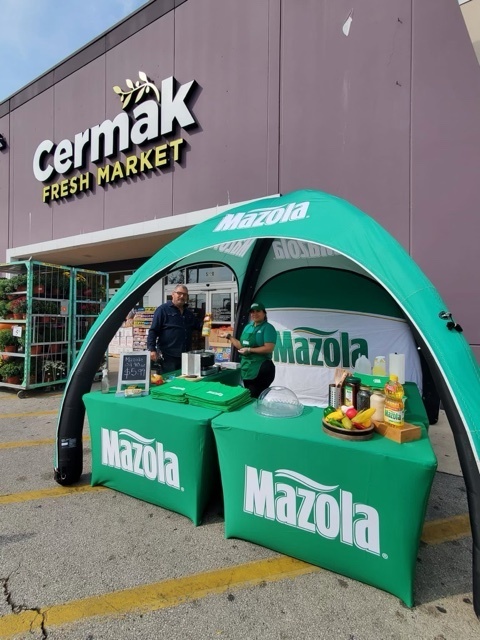 Mazola 10'x10' GYBE Inflatable Tent Activation