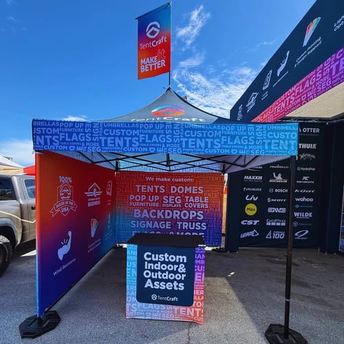 Custom Pop-Up Tent by TentCraft