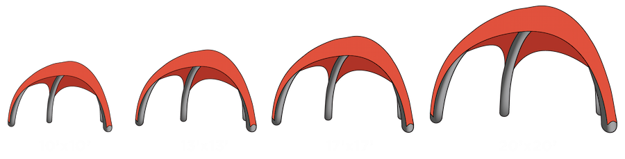 Inflatable Tent Visual Difference vs a Pop Up Tent