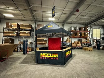 Hexagonal Pop-Up Tent For Trade Show Exhibits